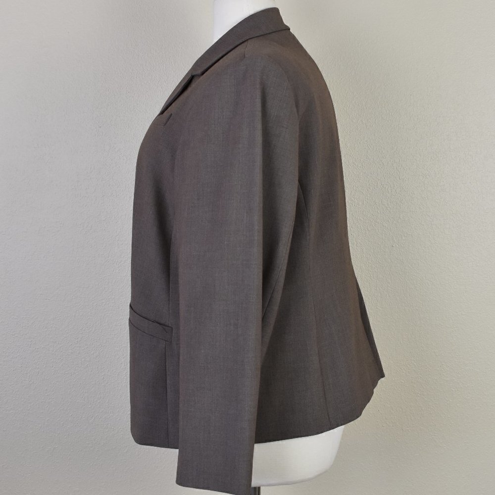 Calvin Klein Blazer Brown 22W NEW - Picture 6 of 8